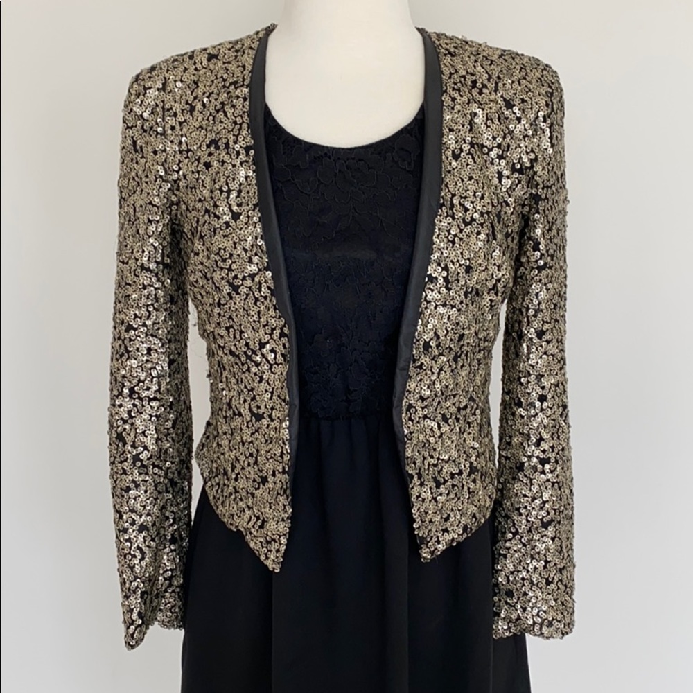 Hommage Los Angeles Sequin Blazer